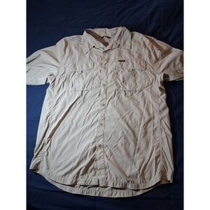 Columbia Titanium Fishing Shirt Mesh Lined Vent Omnidry Men's XL